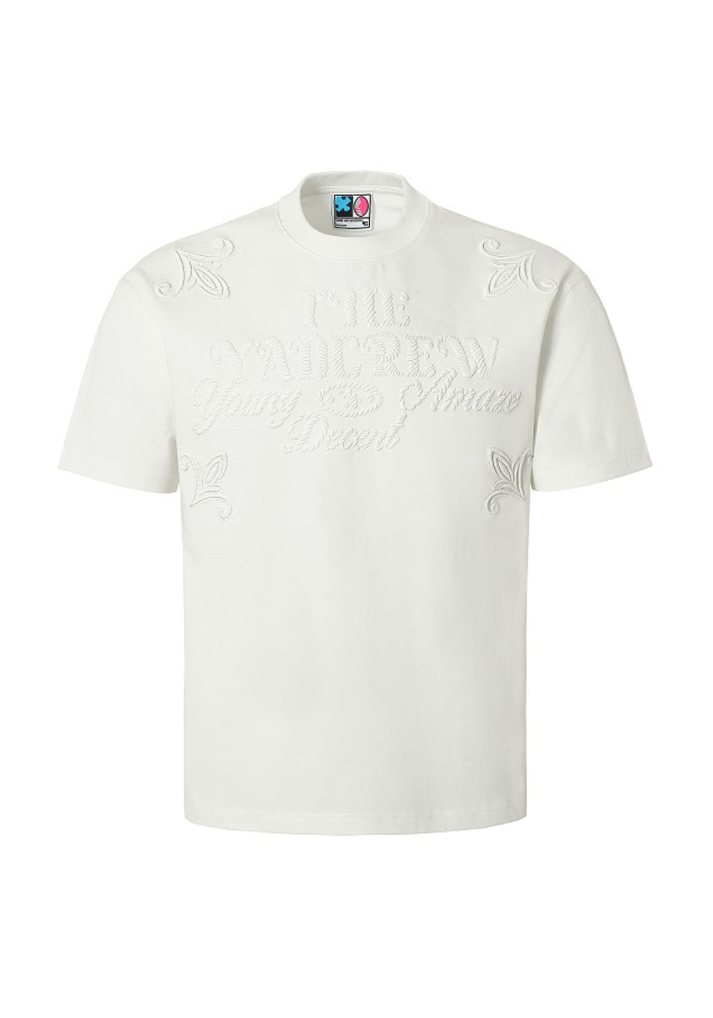 YADcrew丨YADcrew Slogan & Knot Tee-White - PSYLOS 1, YADcrew丨YADcrew Slogan & Knot Tee-White, T-Shirt, YADcrew•JAPAN, PSYLOS 1